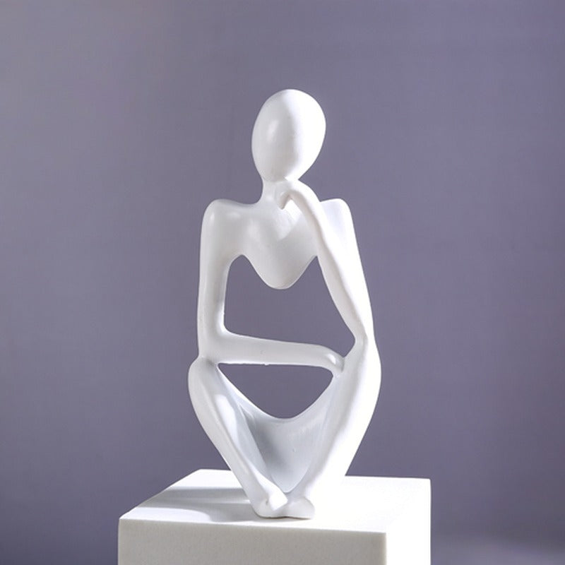 Creative Figurine Resin Ornament – Abstract Figurative Art Piece
