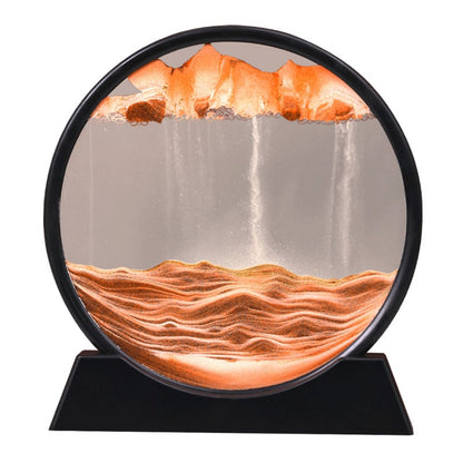 Perfect Gift-3d Hourglass Deep Sea Sand Scene (Let Your Mind Empty And Calm Down)