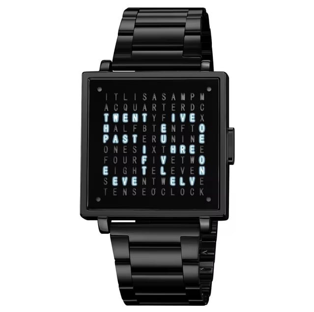 ⌚mens letter led square digital watches⌚