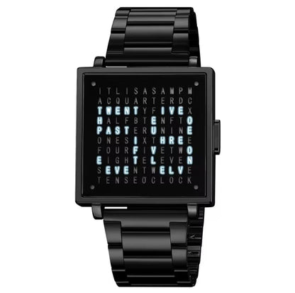 ⌚mens letter led square digital watches⌚