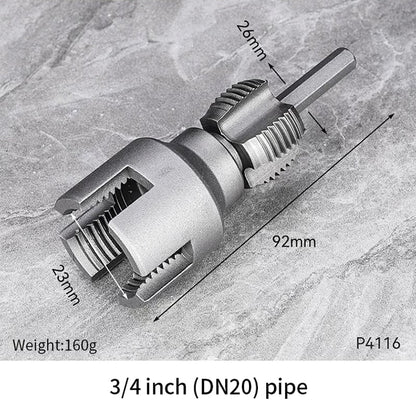 🔩💕Limited time offer - Integrated Internal & External Pipe Threading Tool