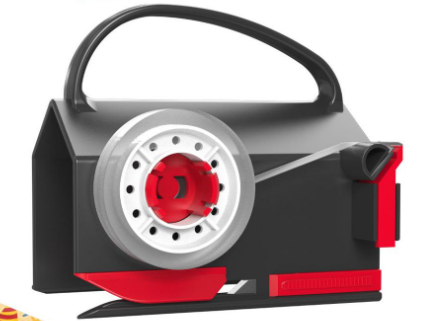 🎁🤩Hot Seller - wrapping paper cutter & tape dispenser dual use