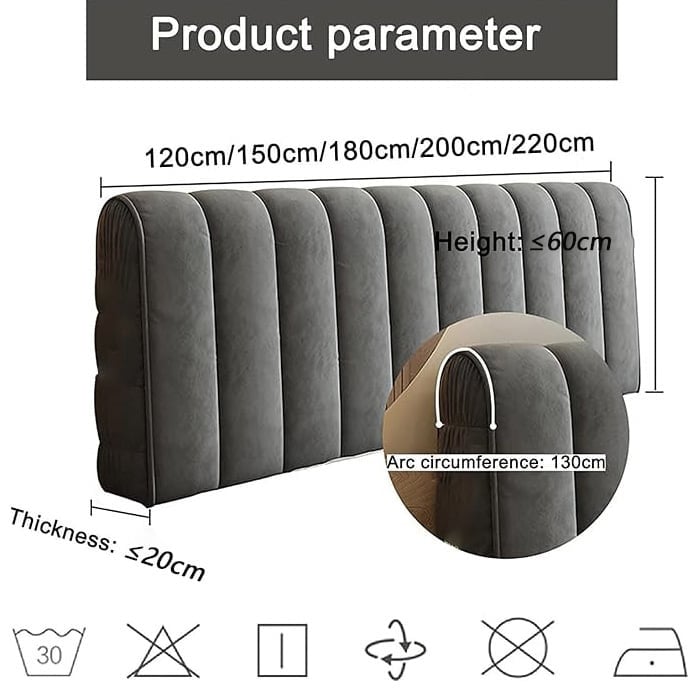 😍Velvet Headboard Cover