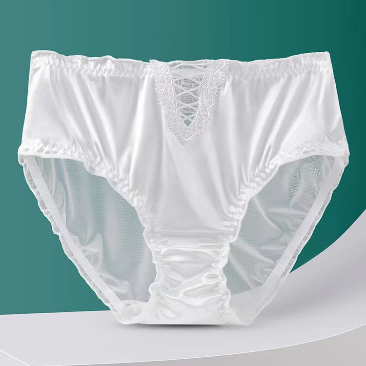 💥Buy One Get Two Free - Lace Panties, Satin, Ice Silk Seamless Briefs