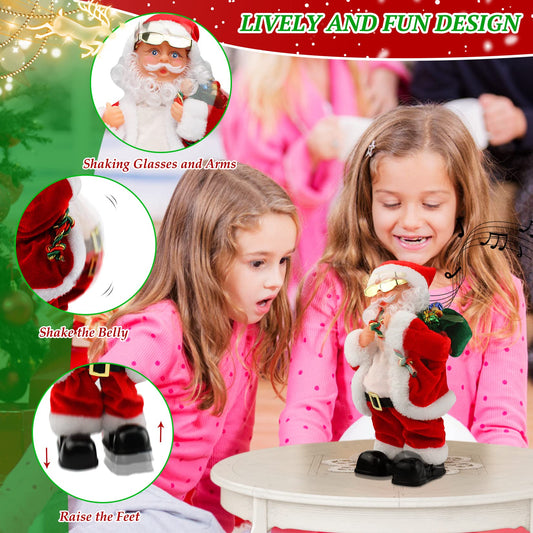 🔥This week's hot sale🔥Electric Dancing Music Santa Claus