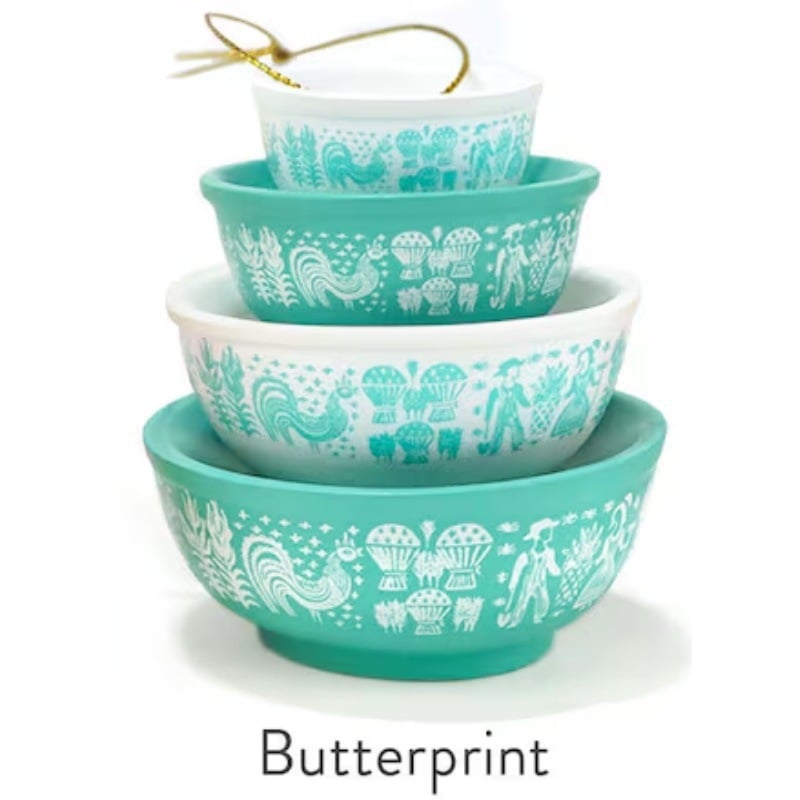 🎉🎅Miniature Pyrex-Inspired Mixing Bowls🎄