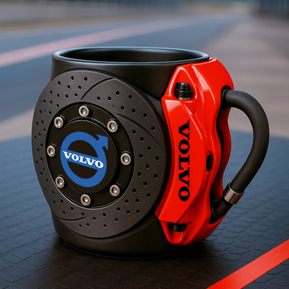 🥳Most popular brake caliper mug with car logo🏎