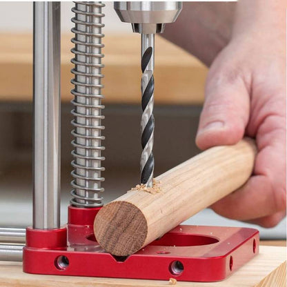 The best woodworking drill bit positioner Always the perfect hole