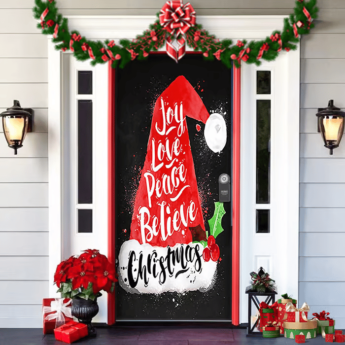 🌟🌟Christmas and Halloween front door decoration