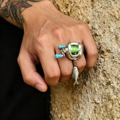 🎣Mini fishing reel necklace