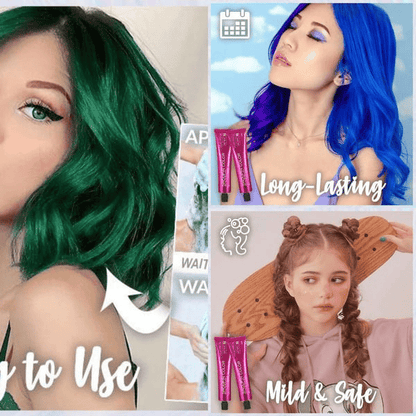 Nourishing Hair Coloring Dye No Bleaching Safe Hair Care Styling Product