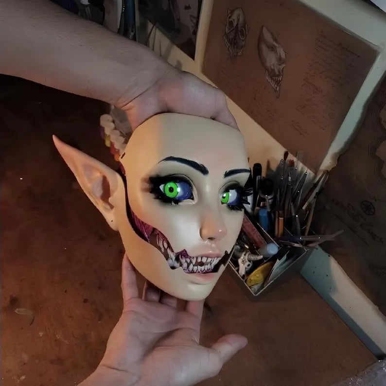 🔥Flash Sale 49% OFF  🎭Babydoll Mask: Quality and Adjustable for Comfort😈