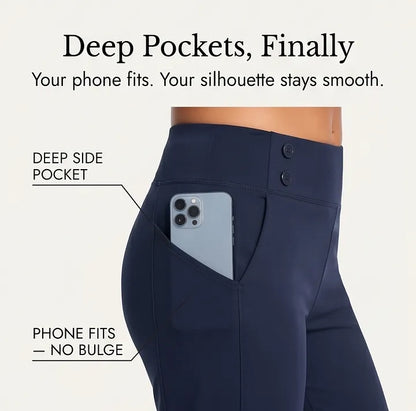 🔊Best-Selling Women High-Waisted Stretch Capri Pants for Summer