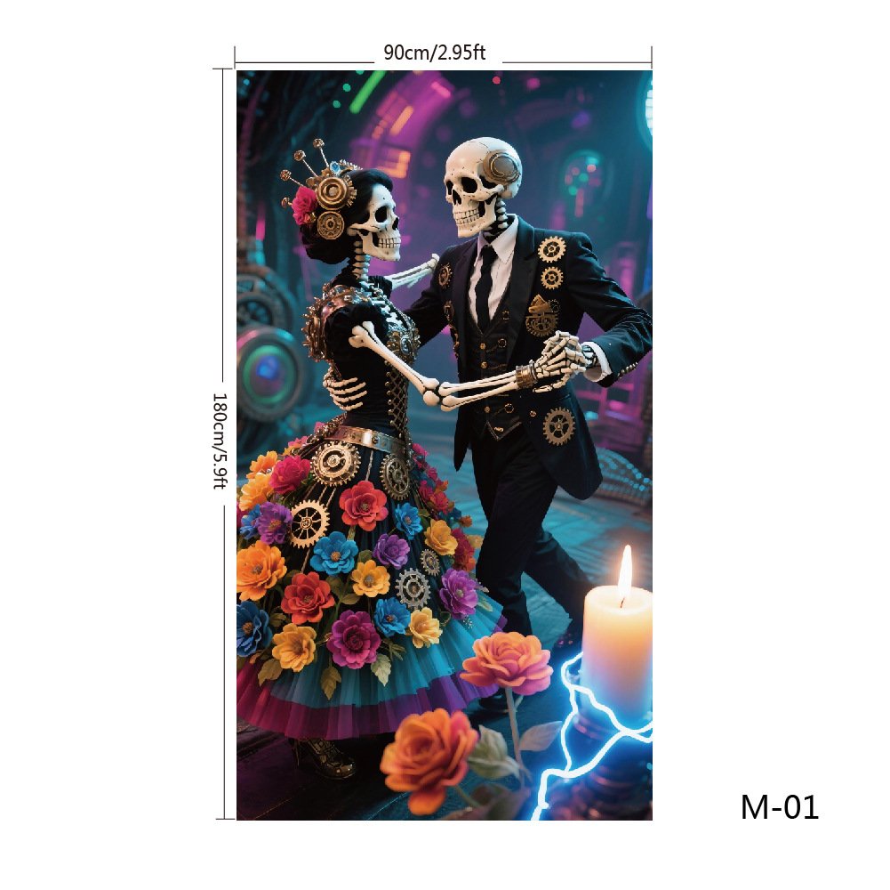 🌟🌟Christmas and Halloween front door decoration