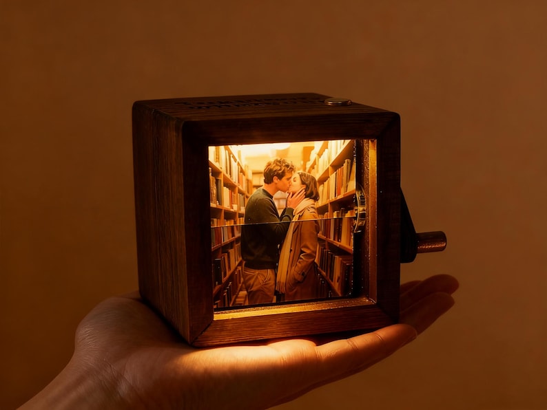Personalized Flip-Photo Animation Box — Creative Anniversary Gift