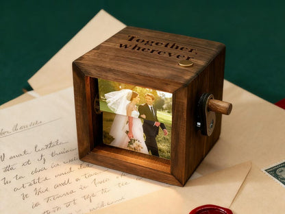 Personalized Flip-Photo Animation Box — Creative Anniversary Gift