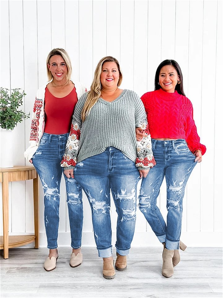 💓Savannah - Stretch Jeans