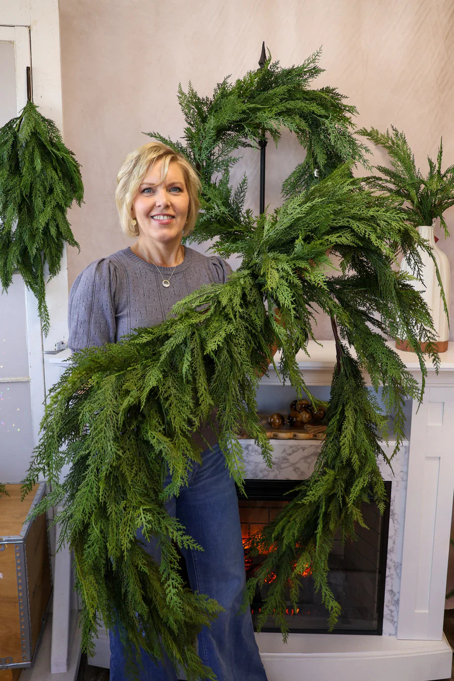 💥Deluxe Norfolk Pine Garland